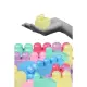 Nessiworld 3035 Play Blox Pastel Blok Yapı Oyuncakları 266 Parça ,Saklama Çantalı ,1 Yaş ve Üzeri