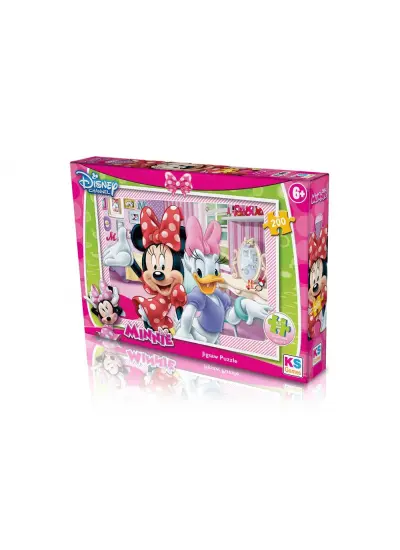 Ks Games 200 Parça Minnie Çocuk Puzzle