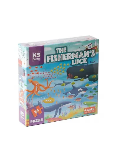 PRS 32708 The Fisherman Sluck Pre School Puzzle -KS Puzzle