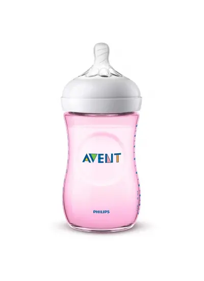 Nessiworld   Avent Natural PP Biberon 260ml Pembe