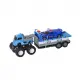 Nessiworld KLX600-361 Sürtmeli Die Cast 4x4 Polis Arabası Taşıyıcılı -Vardem