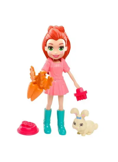 Polly Pocket Ve Hayvan Dostu Oyun Seti - GDM11