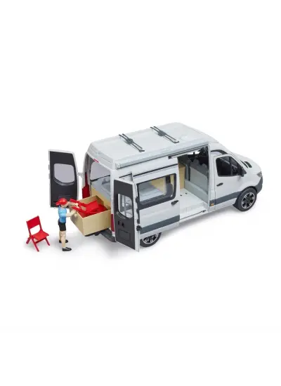 Nessiworld Bruder MB Sprinter Karavan Aksesuarlar ve Sürücüsü BR02672