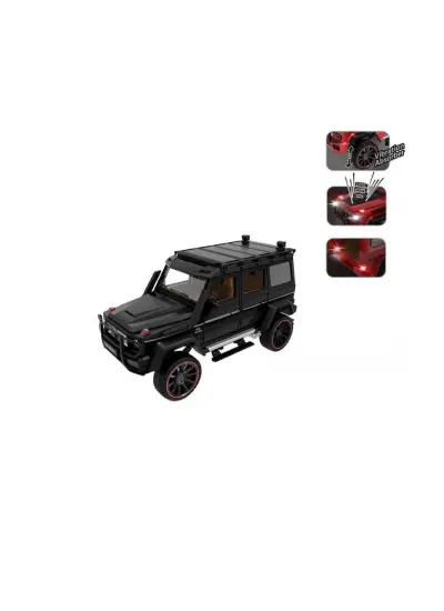 Nessiworld HCL-901 Çek Bırak 1:22 Sesli Ve Işıklı Metal Jeep -Vardem