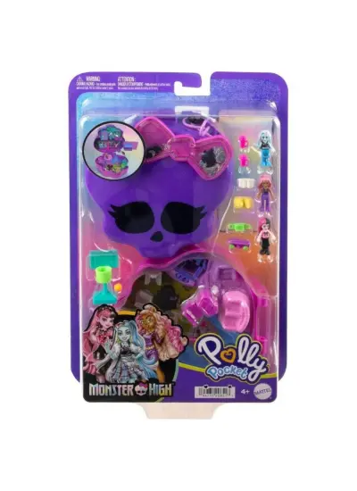 HVV58 - POLLY POCKET MOINSTER HİGH TEMALI OYUN SETİ