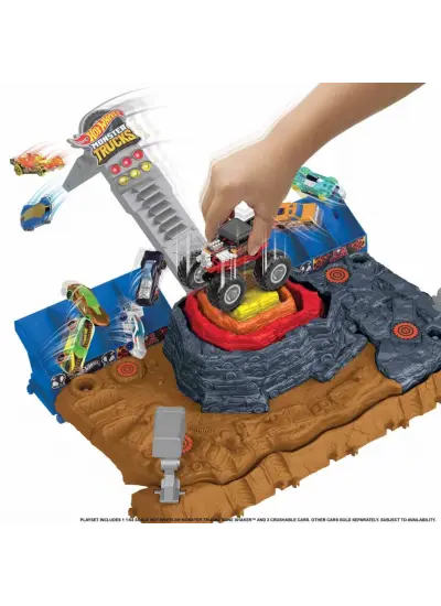 Nessiworld Hot Wheels Monster Trucks Muhteşem Çarpışma Arenası Oyun Seti HNB96