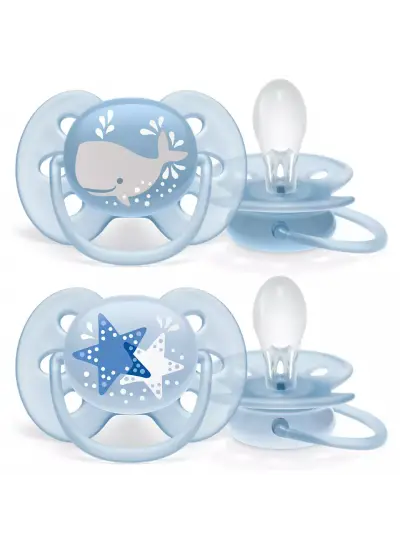 Avent Ultra Soft Emzik 6-18 Ay Erkek