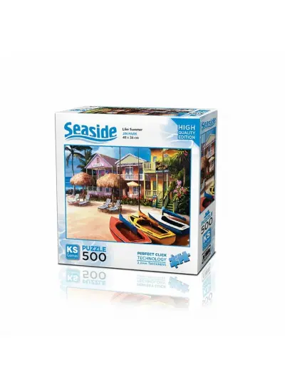 20044 Welcome to Beach Like Summer 500 Parça Puzzle -KSPuzzle