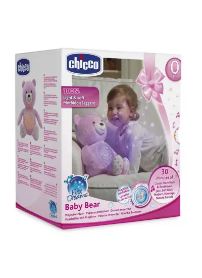 Nessiworld Chicco Bebek Ayıcık Projektör Pembe