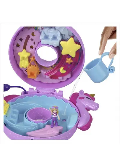 HKV34 Polly Pocket Unicorn Temalı Oyun Seti