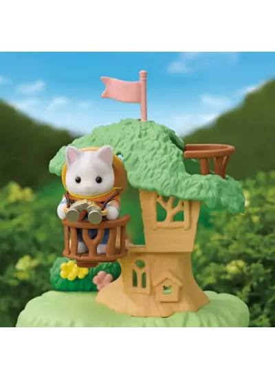 Sylvanian Families Heyecanlı Keşif Seti Latte Kedi Abi ve Kardeş 5763