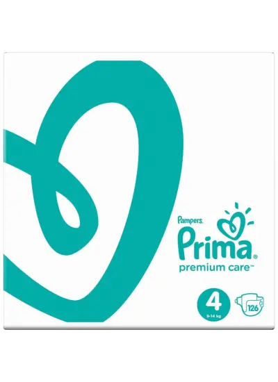 Prima Premium Care Aylık Fırsat Paketi 4 Beden 126 Adet