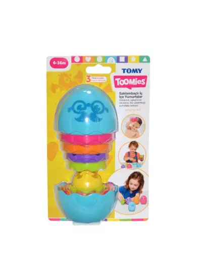 73080 Tomy İç İçe Yumurtalar 6-36 ay