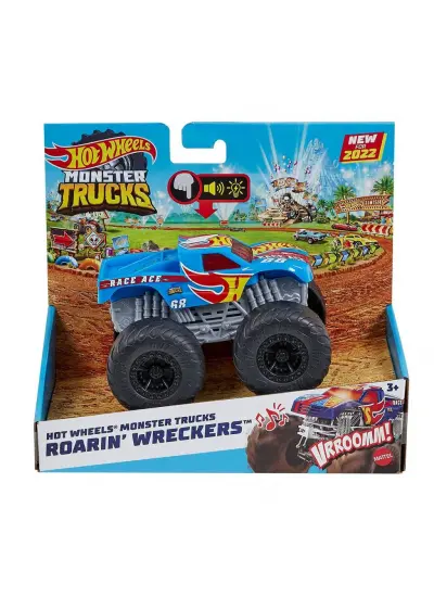 HDX60 Hot Wheels Monster Trucks 1:43 Kükreyen Arabalar