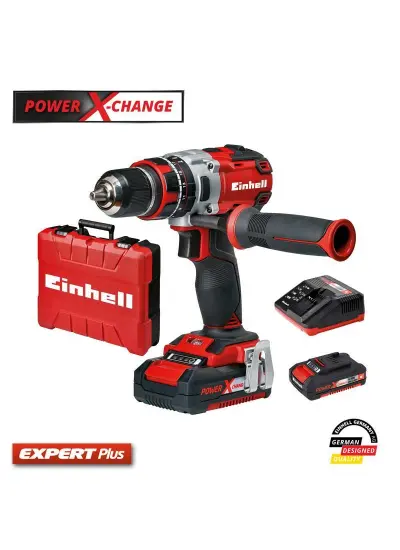 Einhell PXC TE-CD 18 Li-i BL Çift Akülü Darbeli Matkap Kömürsüz