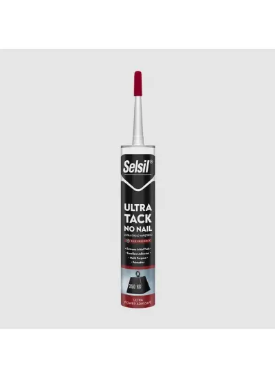 Selsil Hibrit Ultra Tack Yapıştırıcı 290 ml Beyaz