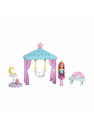 Nessiworld Barbie Dreamtopia Chelsea Oyun Alanı HLC27