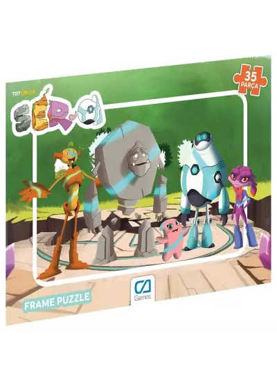 Ca Games Ser-A Frame Puzzle 35 Parça 5200-5201