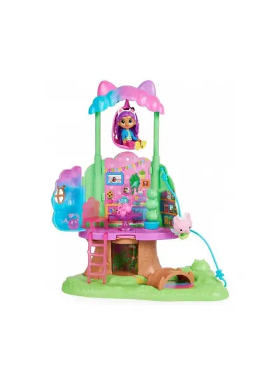 3071121 Gabbys Dollhouse Kitty Fairynin Ağaç Evi Oyun Evi