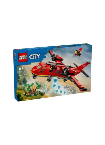 60413 LEGO® City İtfaiye Kurtarma Uçağı 478 parça +6 yaş