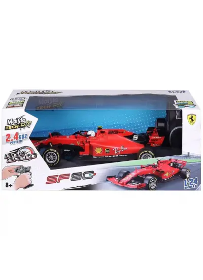 1:24 Premium Kumandalı 2019 F1 Ferrari Sf90 Sebastian Vettel