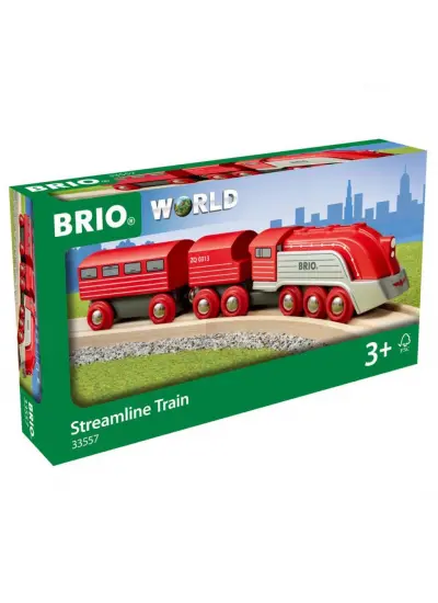 Nessiworld Brio Kırmızı Buharlı Tren