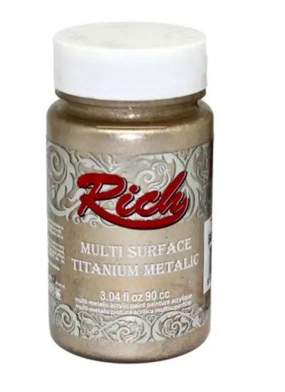 Rich Multi Surface Titanium 2526 Şampanya Metalik 90 cc