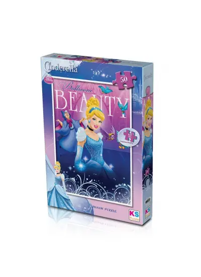 CRL709 KS, Cinderella  50 Parça Çocuk Puzzle