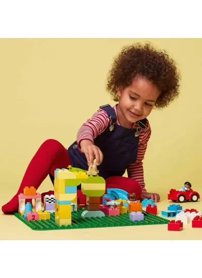 LEGO DUPLO Yeşil Yapım Plakası 10980