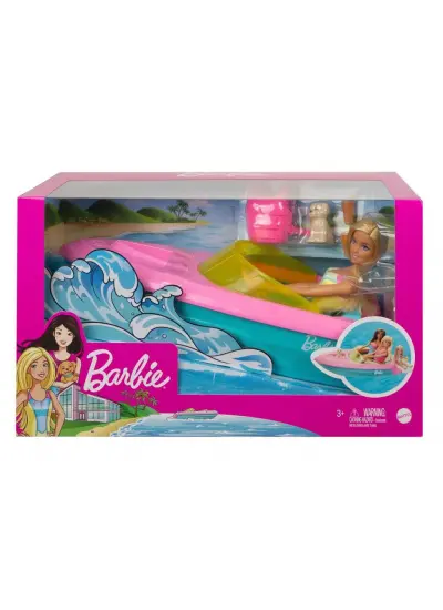 GRG30 Barbie® ve Teknesi Oyun Seti