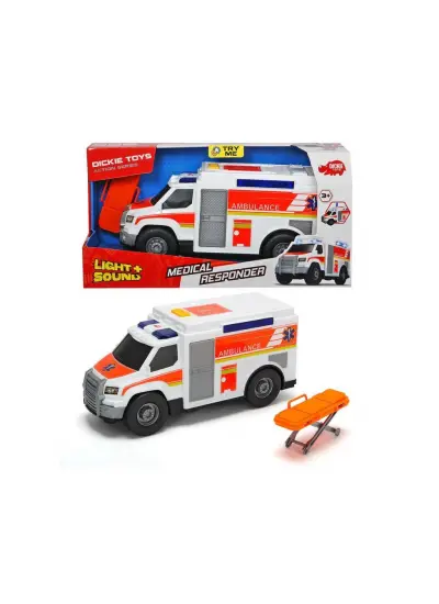 203306002 Sesli ve Işıklı Ambulans -Dickie