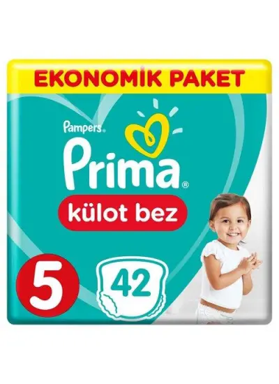 Nessiworld Prima Külot Bebek Bezi Eko Paket 5 Beden 42 Adet