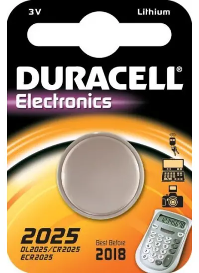 Duracell CR 2025 Lityum Pil 3 Volt