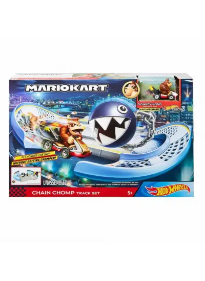 Nessiworld Hot Wheels Mario Kart Çılgın Yaratıklar Oyun Seti GCP26