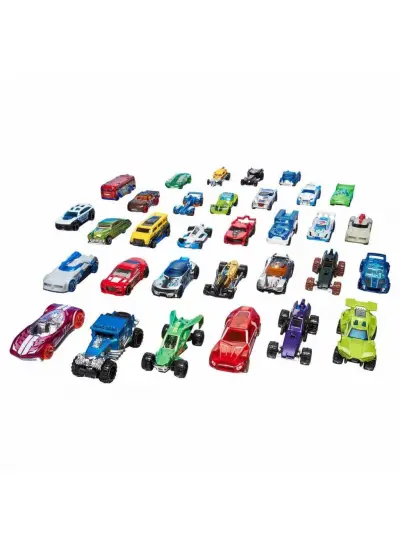 H7045 Hot Wheels 20'li Araba Seti 1 - 31 Aralık Erkol Özel Kampanya Fiyatı