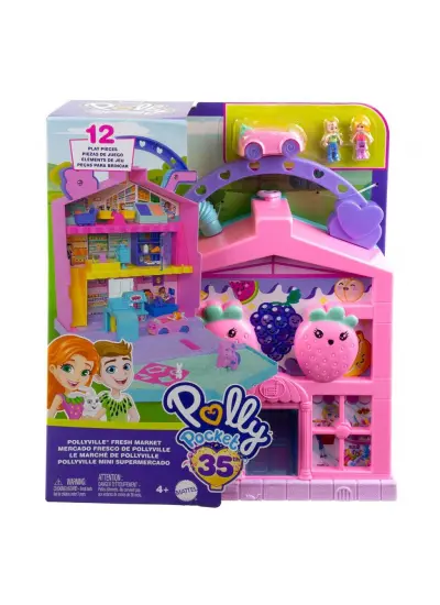 NessiWorld HRD45 Polly Pocket Eğlenceli Market Oyun Seti