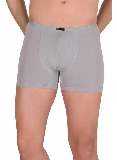 Erkek Modal Boxer Short Gri 4488B