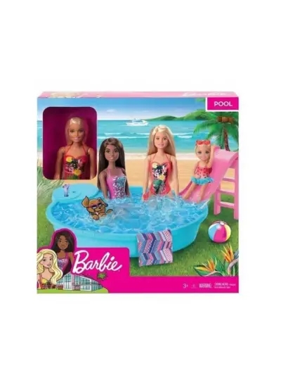 Nessiworld Barbie Ve Havuzu Oyun Seti