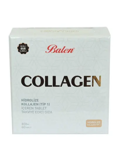 Collagen Hidrolize Kollajen Tip1 İçeren Tablet 800 Mg X 60 Tablet