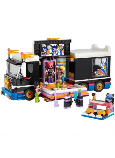 LEGO Friends Pop Star Müzik Turne Otobüsü 42619