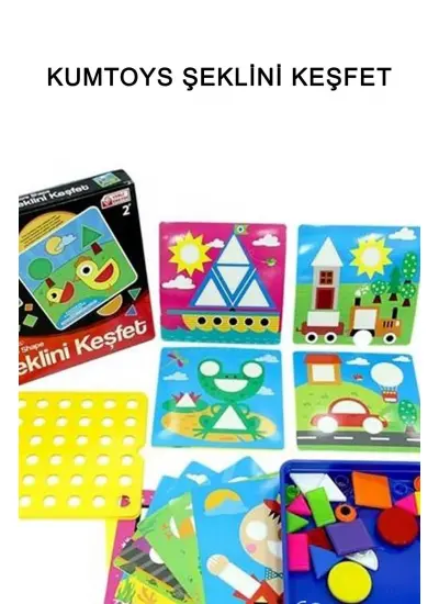 Şeklini Keşfet Kum Toys