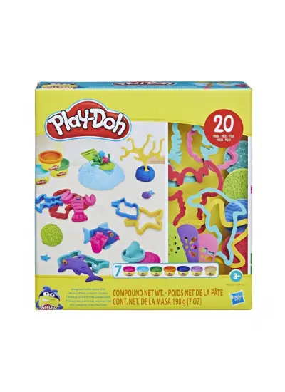 F7384 Play-Doh Creations Hayal Gücü Şekilleri Seti +3 yaş