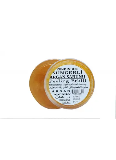 Süngerli Sabun Argan