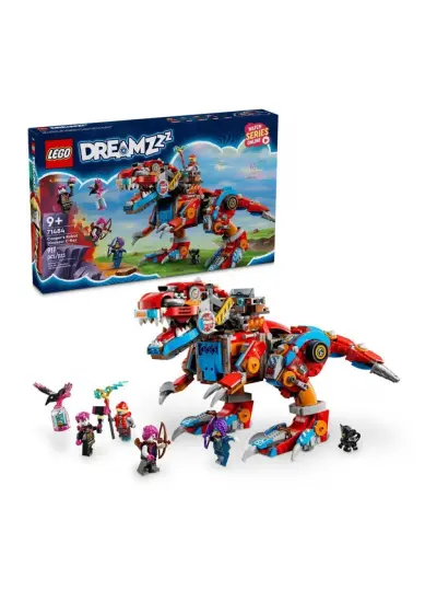 71484 Lego DREAMZzz Cooperın Robot Dinozoru C-Rex 917 parça +9 yaş