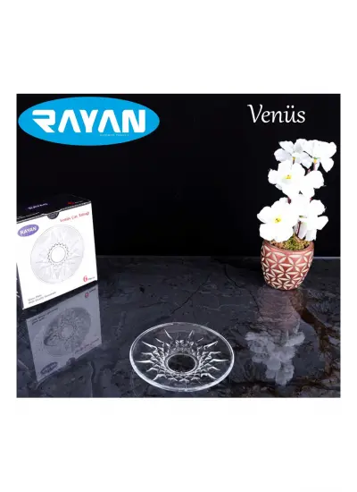 Venüs Çay Tabağı 6lı 81731