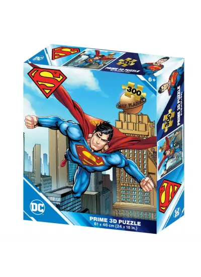 NessiWorld Prime 3D - Superman 300 Parça Yetişkin Puzzle 32715