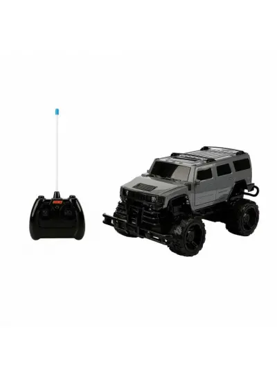 1:14 Uzaktan Kumandalı Big Foot Usb Şarjlı Hummer 34 cm. - Gri