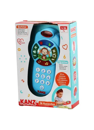 Lets Be Child İlk Kumandam -KNZ-30512-MAVİ