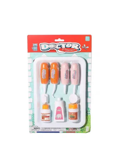 NessiWorld 3308-2 Tepside Doktor Dişçi Seti -Birliktoys