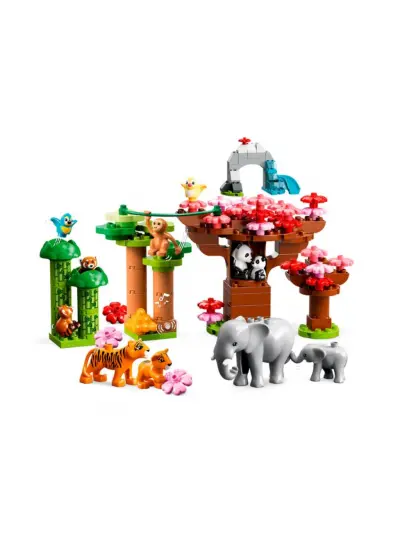 10974 Lego Duplo - Vahşi Asya Hayvanları, 117 parça +2 yaş